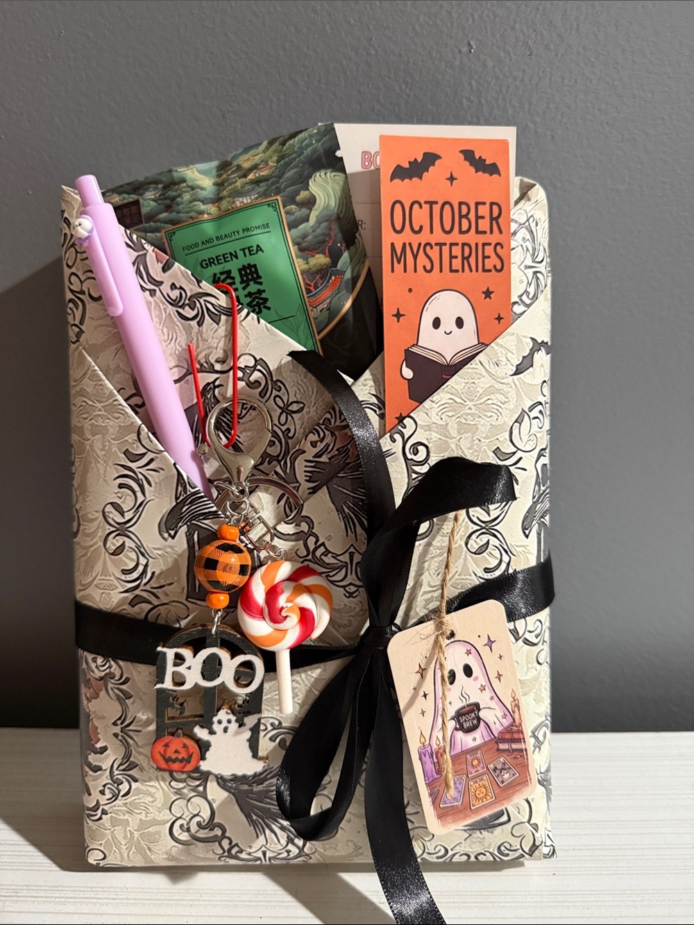 Halloween blind date with a book. Haunting local secrets.